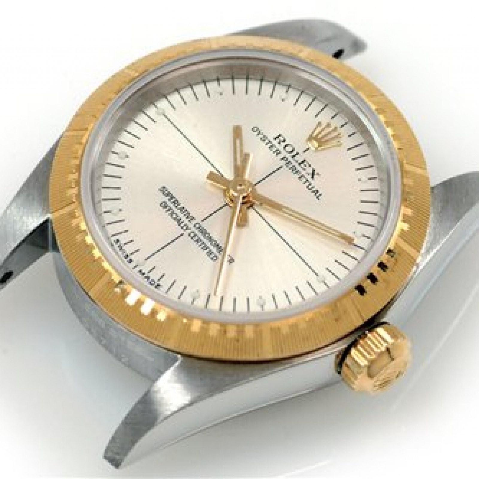 Rolex Oyster Perpetual 76243 Gold & Steel